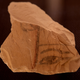 A limestone fragment discovered at a new excavation site at the Valley of the Monkeys.